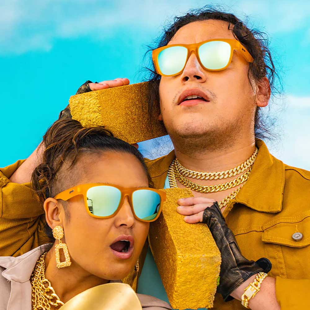 Gold Digging with Sasquatch Sunglasses