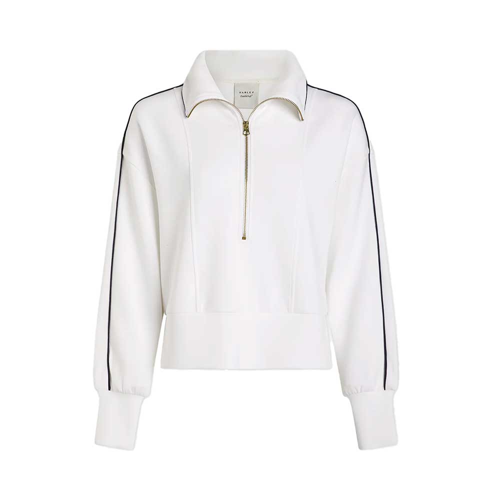 Women's Davenport 1/2 Zip Sweat - White