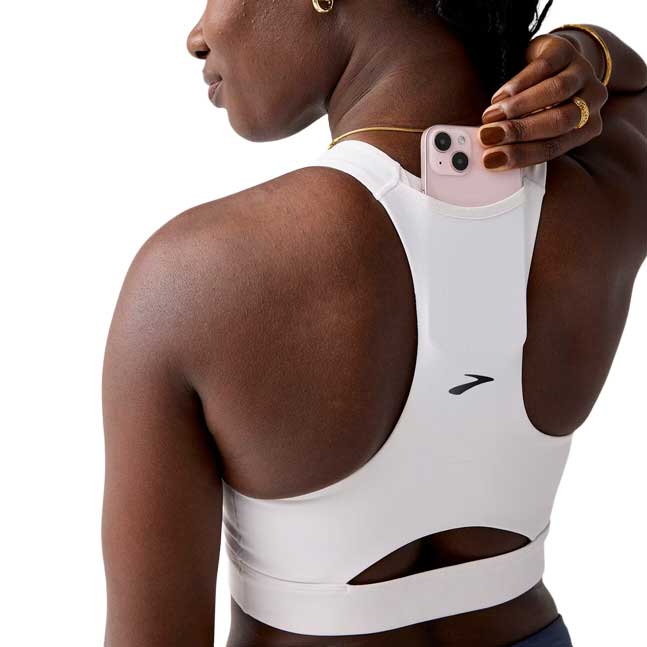 Women's Luxe Pocket Bra - White