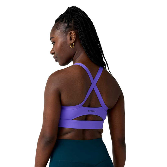 Women's Luxe Strappy Bra - Violet