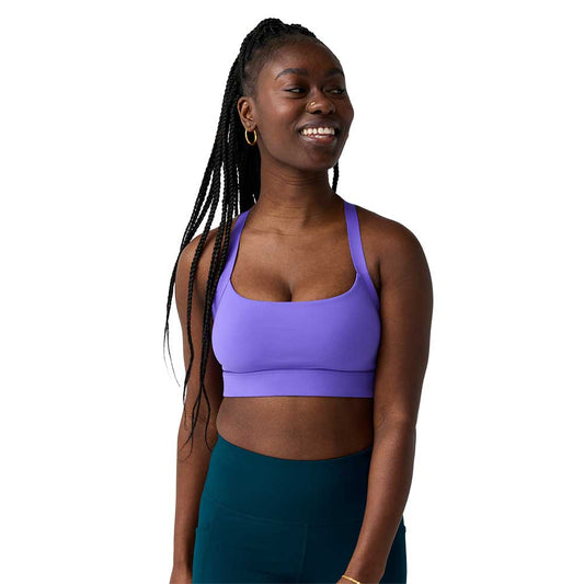 Women's Luxe Strappy Bra - Violet