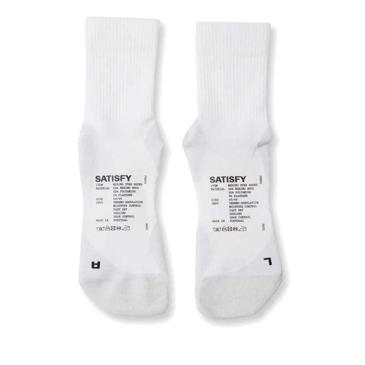 Merino Nylon Tube Socks - Off White