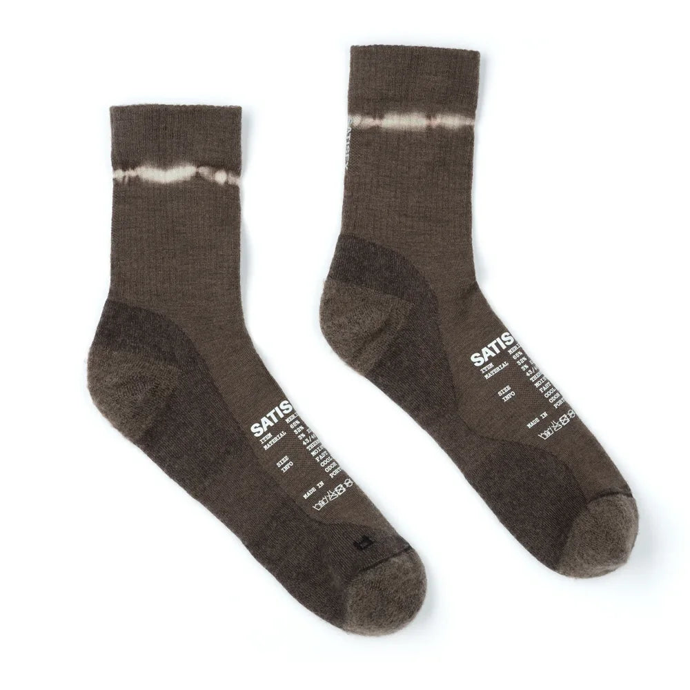 Merino Nylon Tube Socks - Tie-Dye Falcon
