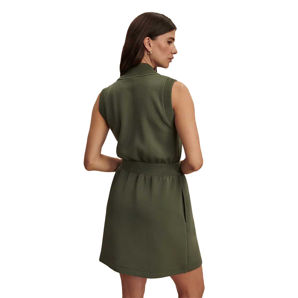 Women's Polyanna 1/2 Zip Dress - Thyme