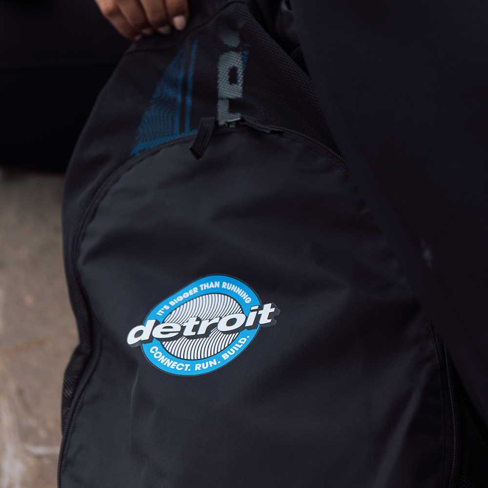 Unisex Gazelle Sports x WeRun313 Gear Bag 2.0 - Black/Black