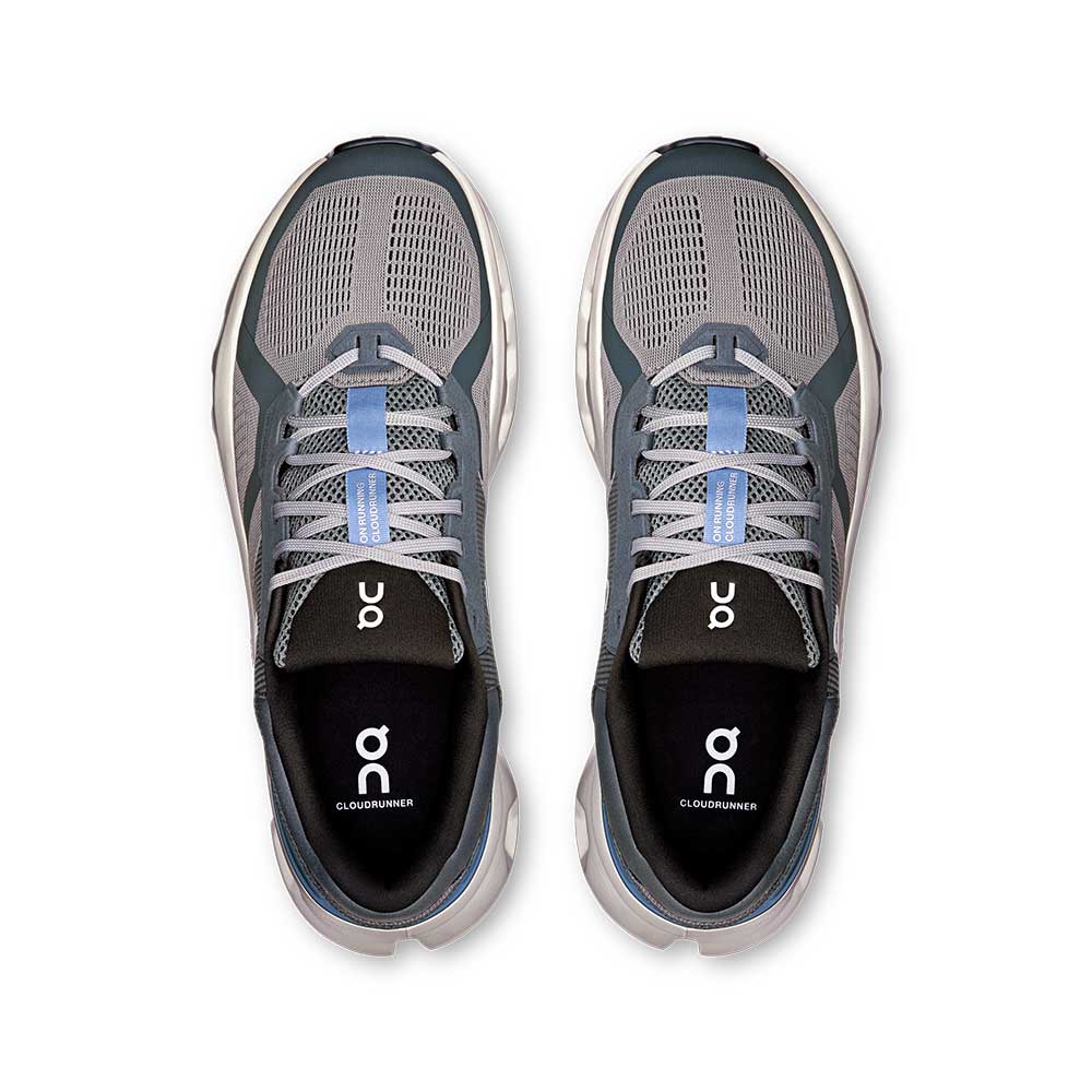 Men's Cloudrunner 2 Running Shoe - Alloy/Chambray - Regular (D)