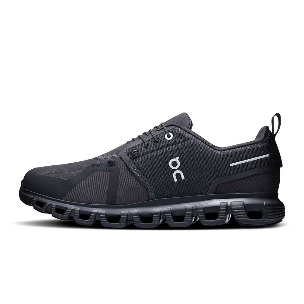 Men's Cloud 6 Waterproof Running Shoe - Black/Black - Regular (D)