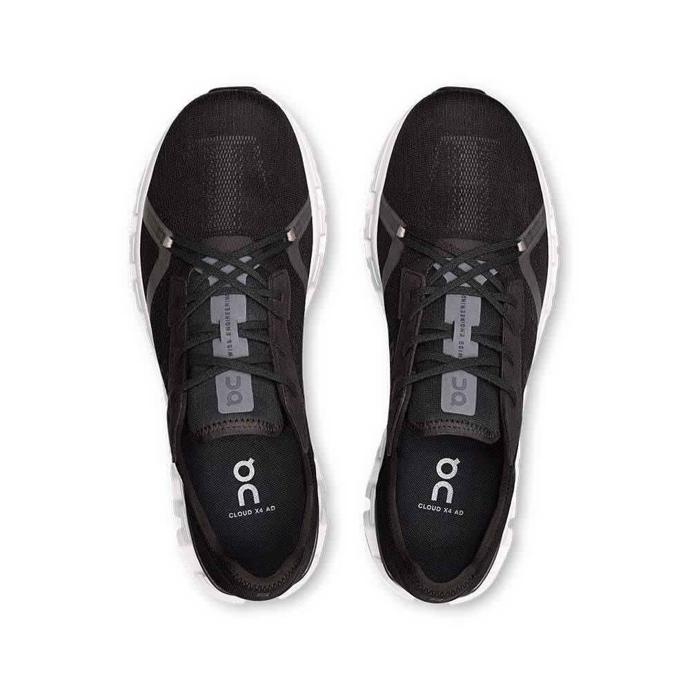 Men's Cloud X 4 AD Running Shoe - Black/Asphalt - Regular (D)