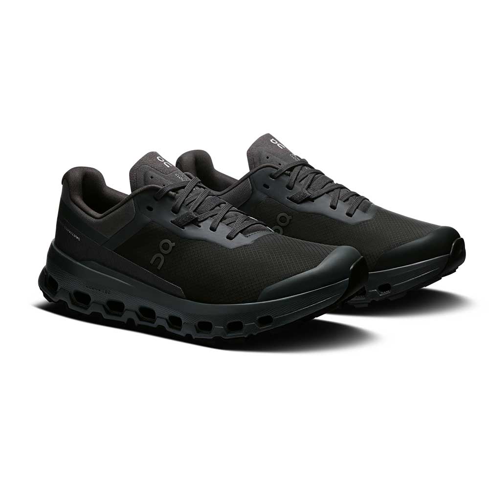 Women's Cloudvista 2 Trail Running Shoe - Black/Black - Regular (B)