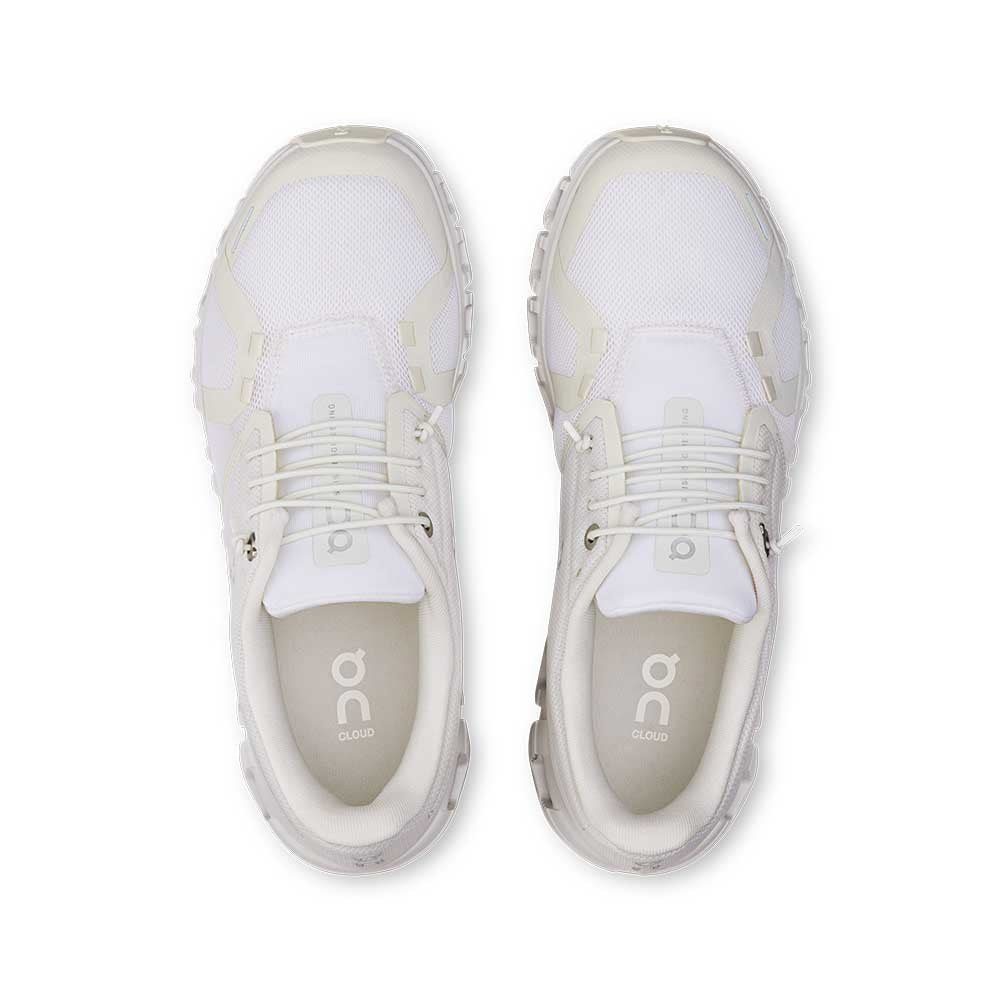 Women's Cloud 6 Running Shoe - White/White - Regular (B)