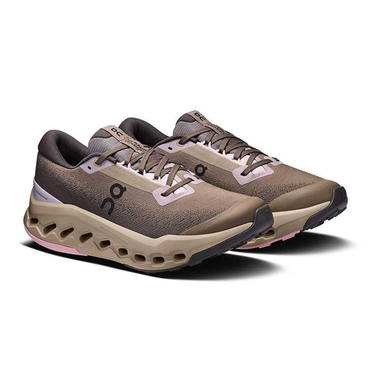 Women's Cloudsurfer Trail 2 Waterproof Running Shoe - Cinder/Desert - Regular (D)