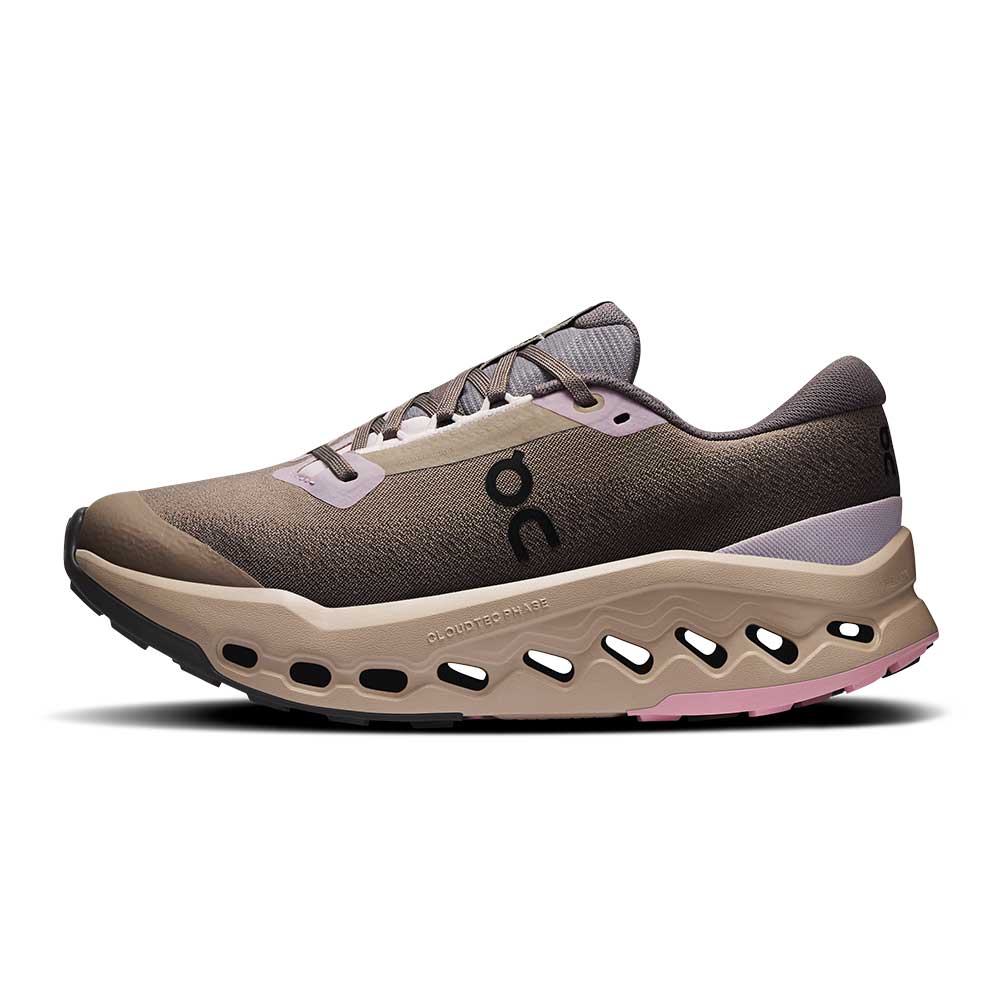 Women's Cloudsurfer Trail 2 Waterproof Running Shoe - Cinder/Desert - Regular (D)