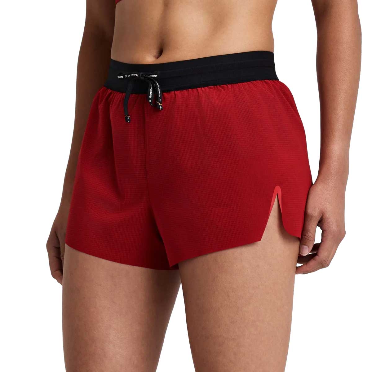 Women's Racing Cool Grid Split Shorts - Oxide Red