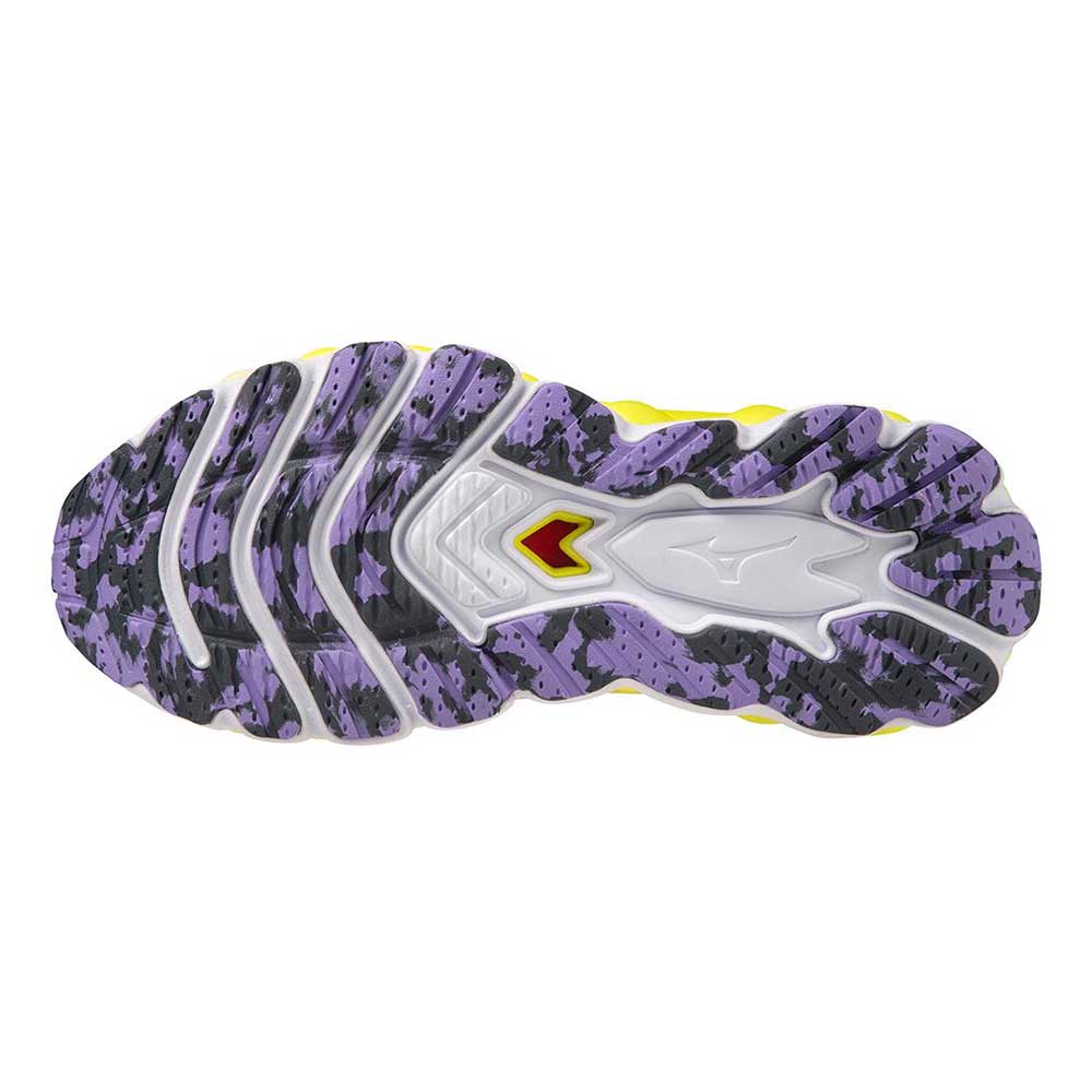 Women's Wave Sky 7 Running Shoe - High/Vis Pink/Ombre Blue - Regular (B)