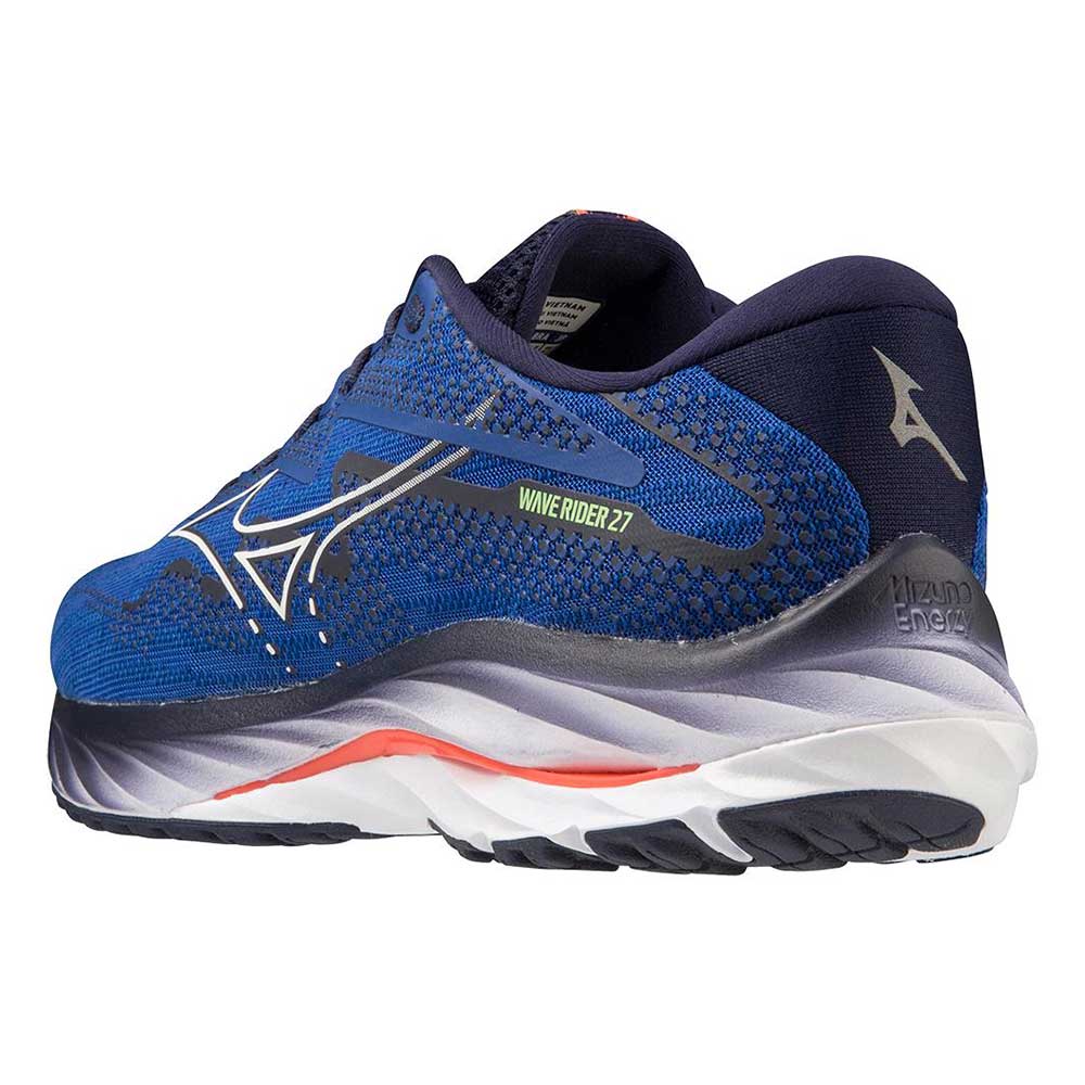 Men's Wave Rider 27 Running Shoe - Surf The Web/White - Regular (D)