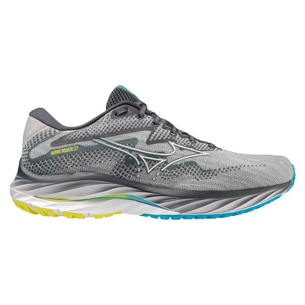 Men's Wave Rider 27 Running Shoe - Pearl Blue/White - Regular (D)