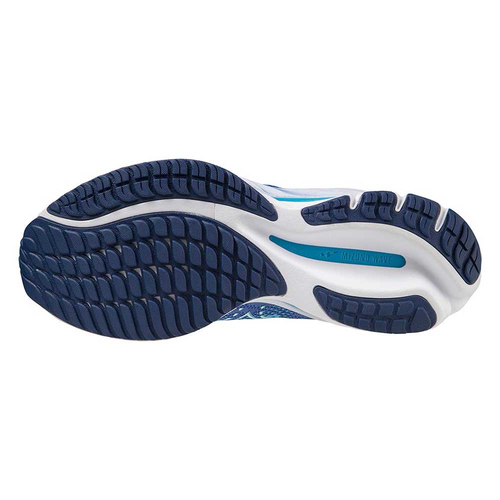 Women's Wave Rider 27 Running Shoe - Ultramarine/White- Regular (B)