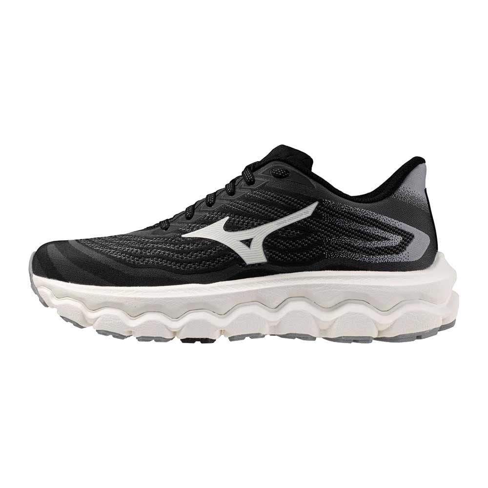 Women's Wave Horizon 8 Running Shoe - Black/White - Regular (B)