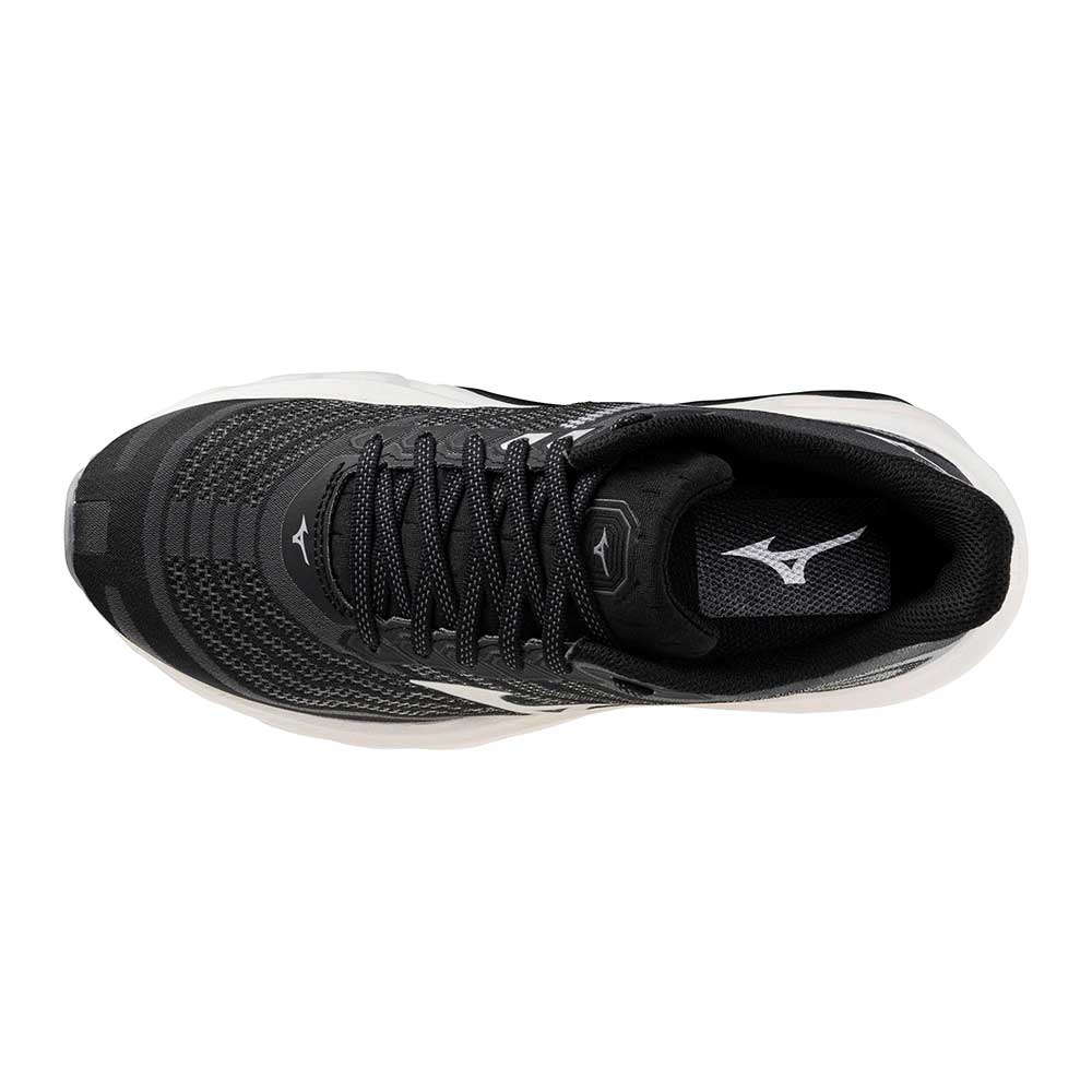 Women's Wave Horizon 8 Running Shoe - Black/White - Regular (B)