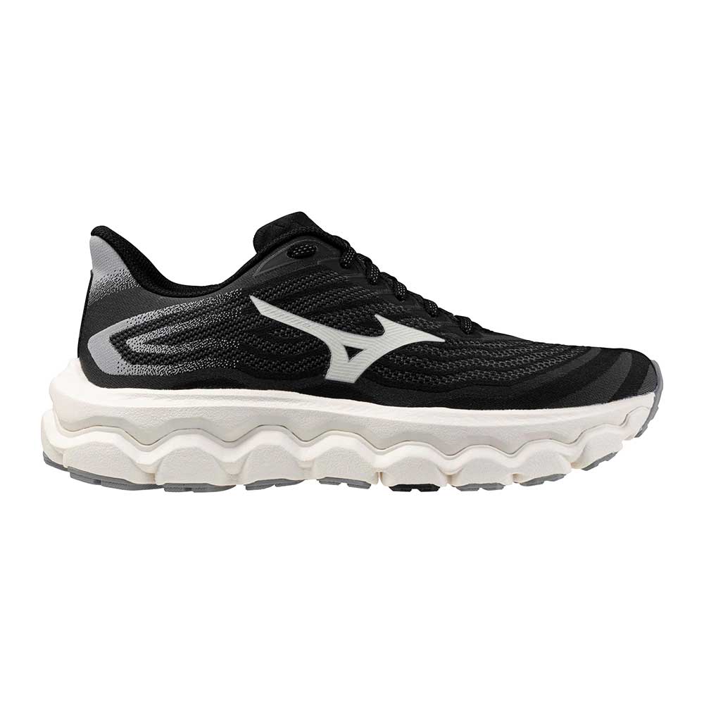 Women's Wave Horizon 8 Running Shoe - Black/White - Regular (B)