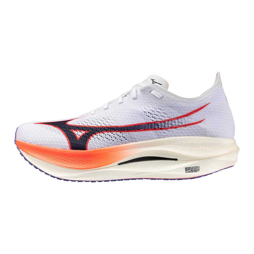 Wave Rebellion Pro Lo 3 Running Shoe - White/Baritone Blue - Regular (D)