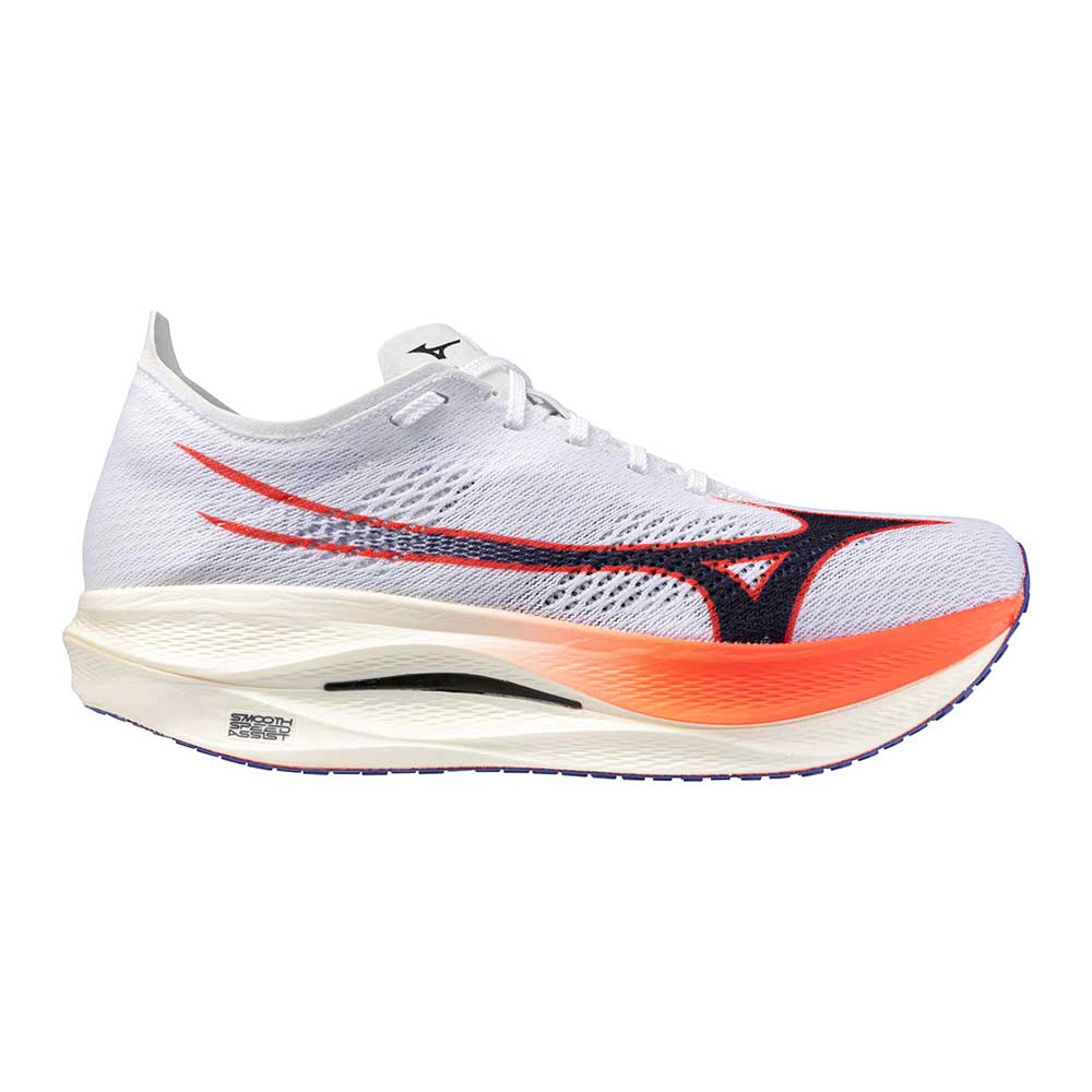 Wave Rebellion Pro Lo 3 Running Shoe - White/Baritone Blue - Regular (D)