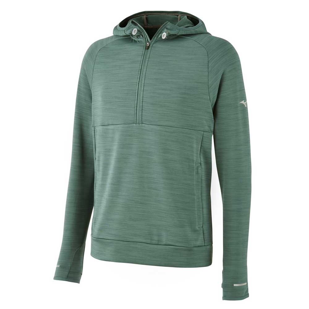 Men's Mizuno Infinity Hoody - Silver Pine