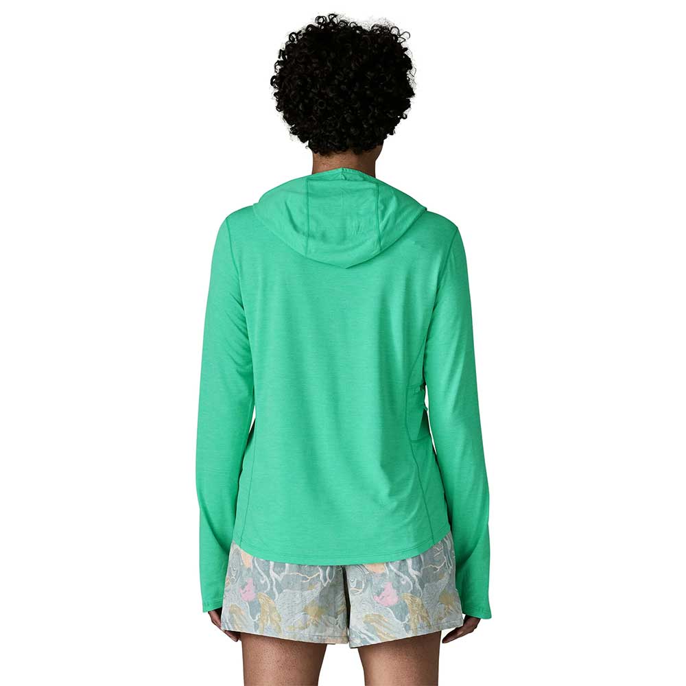 Women's Capilene Cool Sun Hoody - Aqua Stone/Early Teal X-Dye