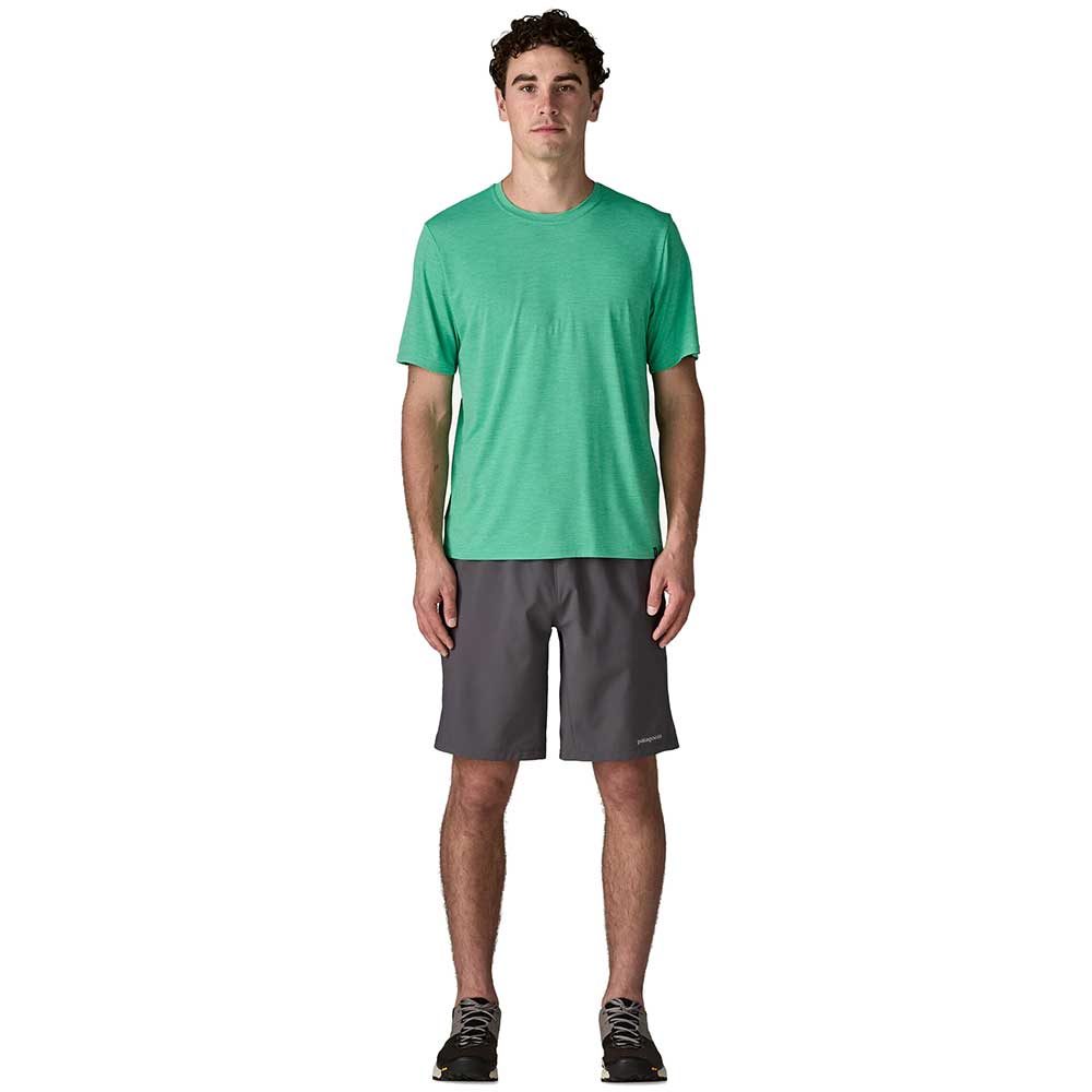 Men's Capilene Cool Daily Shirt - Aqua Stone/Light Aqua Stone X-Dye