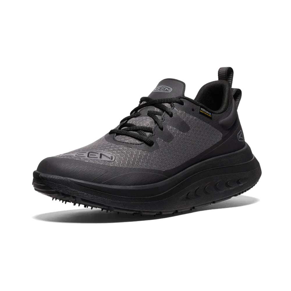 Men's WK400 Walking Shoe WP - Black/Black- Regular (D)