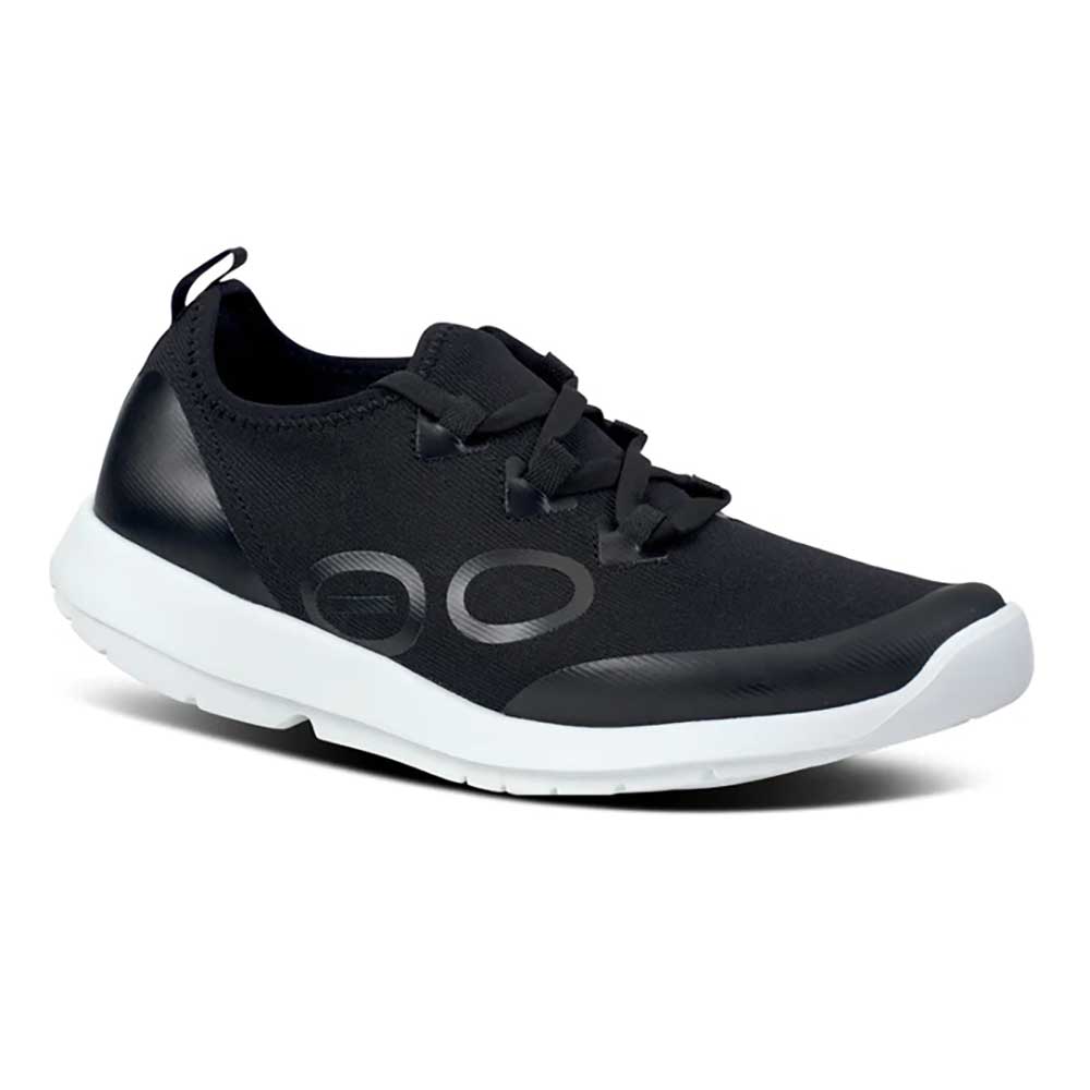 Men's OOmg Sport LS Shoe - White/Black - Regular (D)