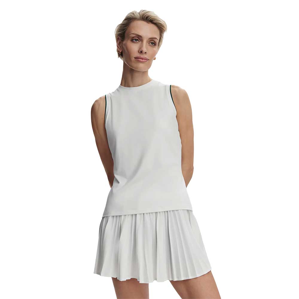 Women's Arton Performance Tank - White/Forest