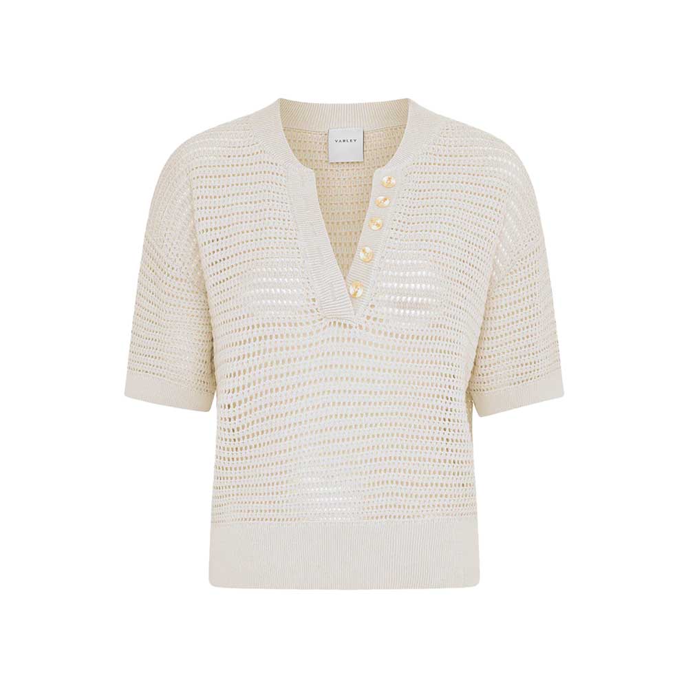 Women's Callie Knit Top - Egret