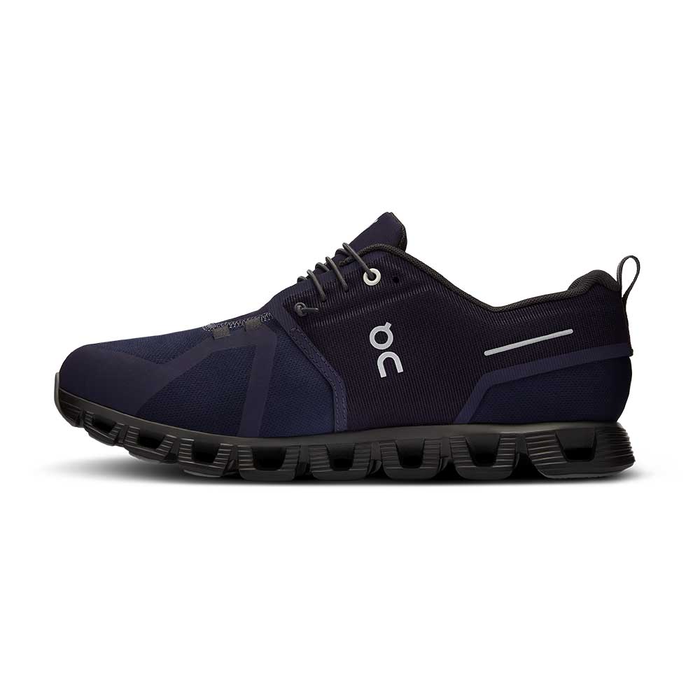 Men's Cloud 5 Waterproof Running Shoe - Midnight/Magnet - Regular (D)