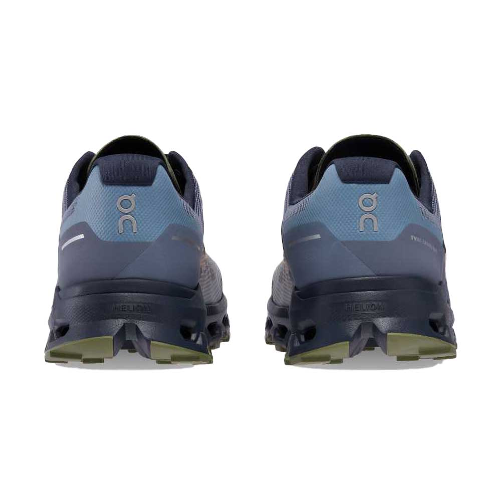 Men's Cloudvista Trail Running Shoe- Midnight/Olive- Regular (D)