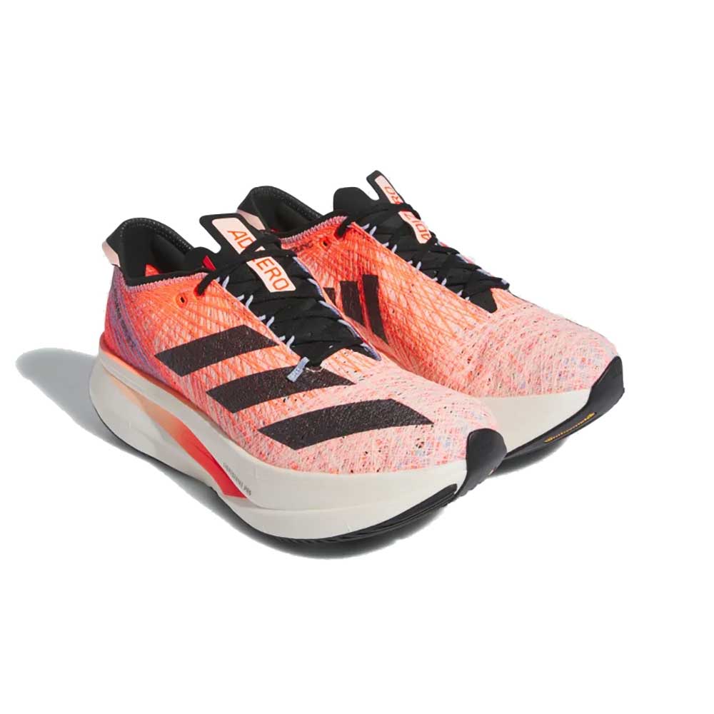Men's ADIZERO PRIME X Strung Running Shoe - Solar Red/Ftwr White/Blue Dawn - Regular (D)