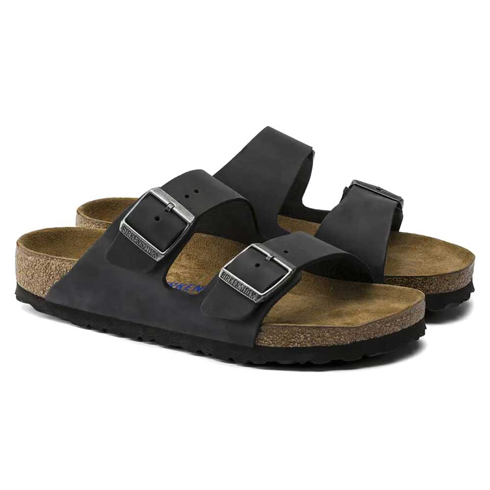Arizona SFB Oiled Leather Sandal - Black - Medium/Narrow