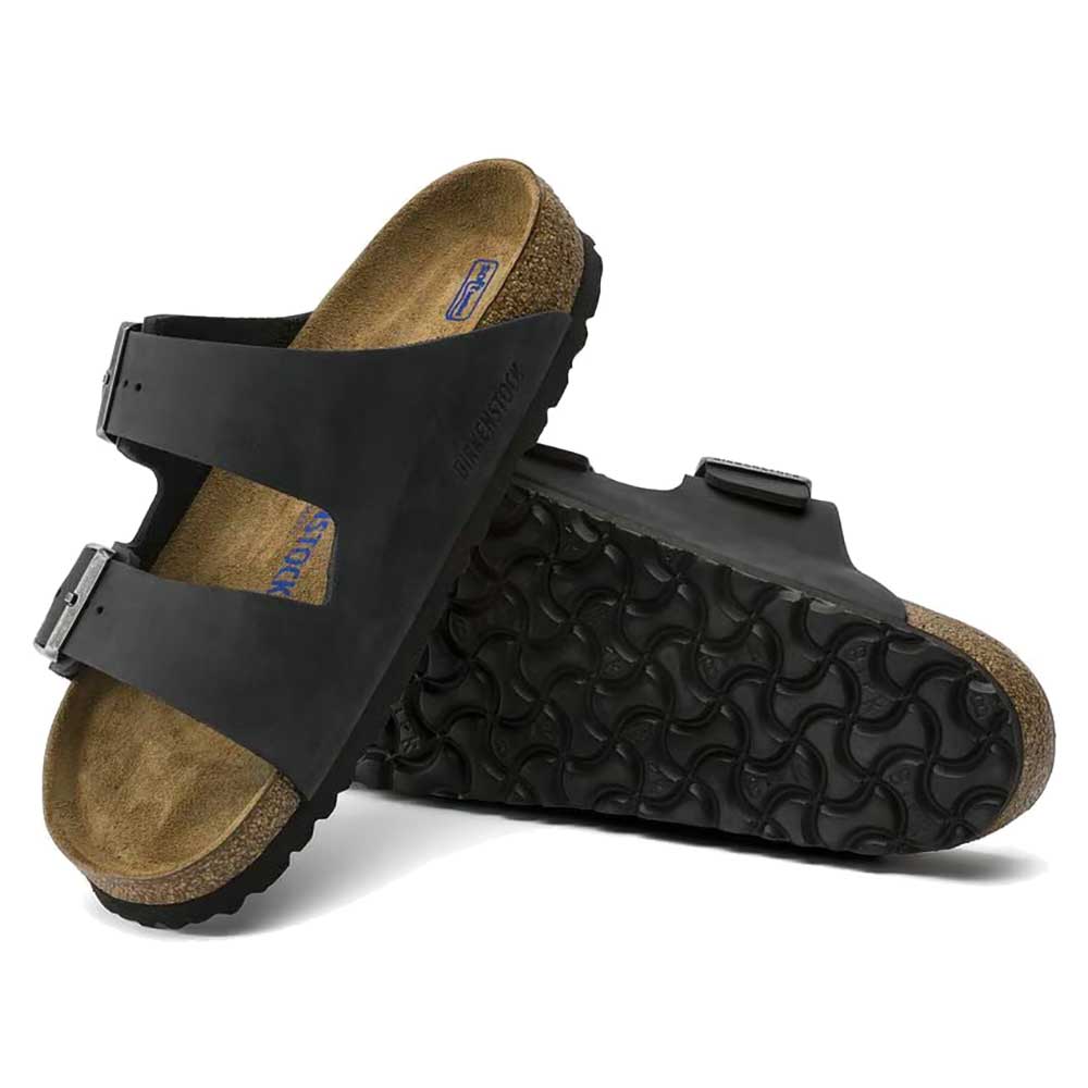 Arizona SFB Oiled Leather Sandal - Black - Medium/Narrow