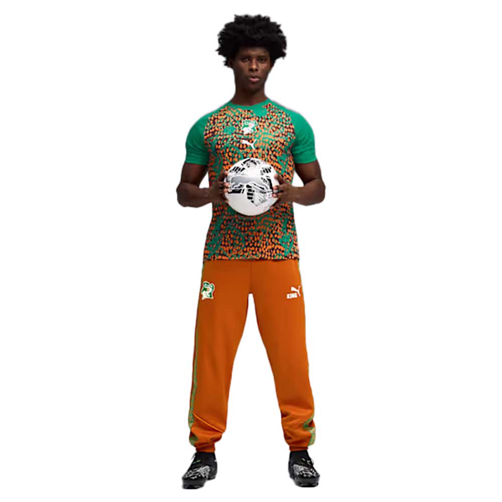 FIF Warm Up Jersey - Sport Green/Chocolate Brown