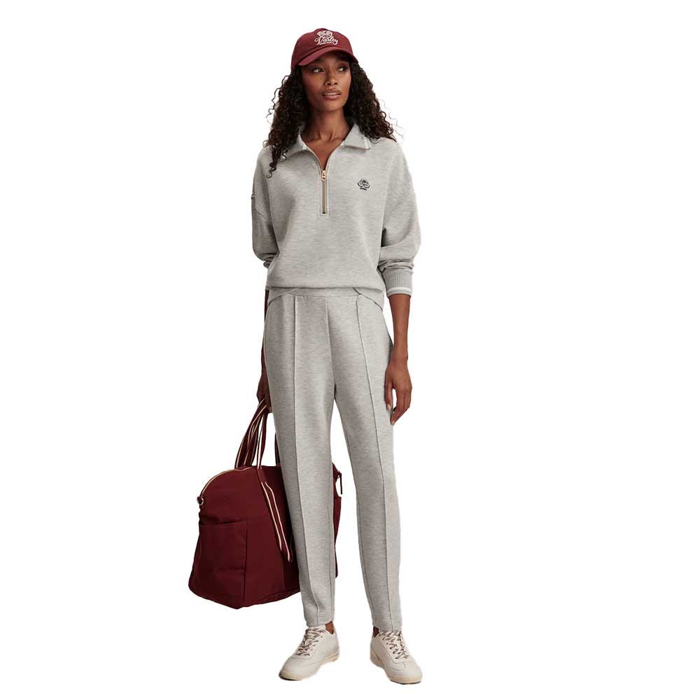 Women's Bertie 1/2 Zip - Light Grey Marl