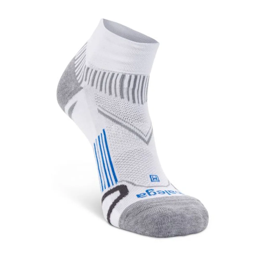 Enduro Quarter Sock - White