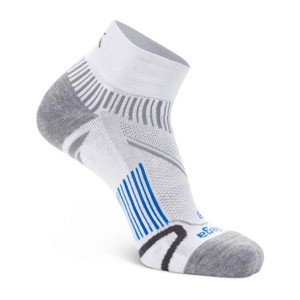 Enduro Quarter Sock - White