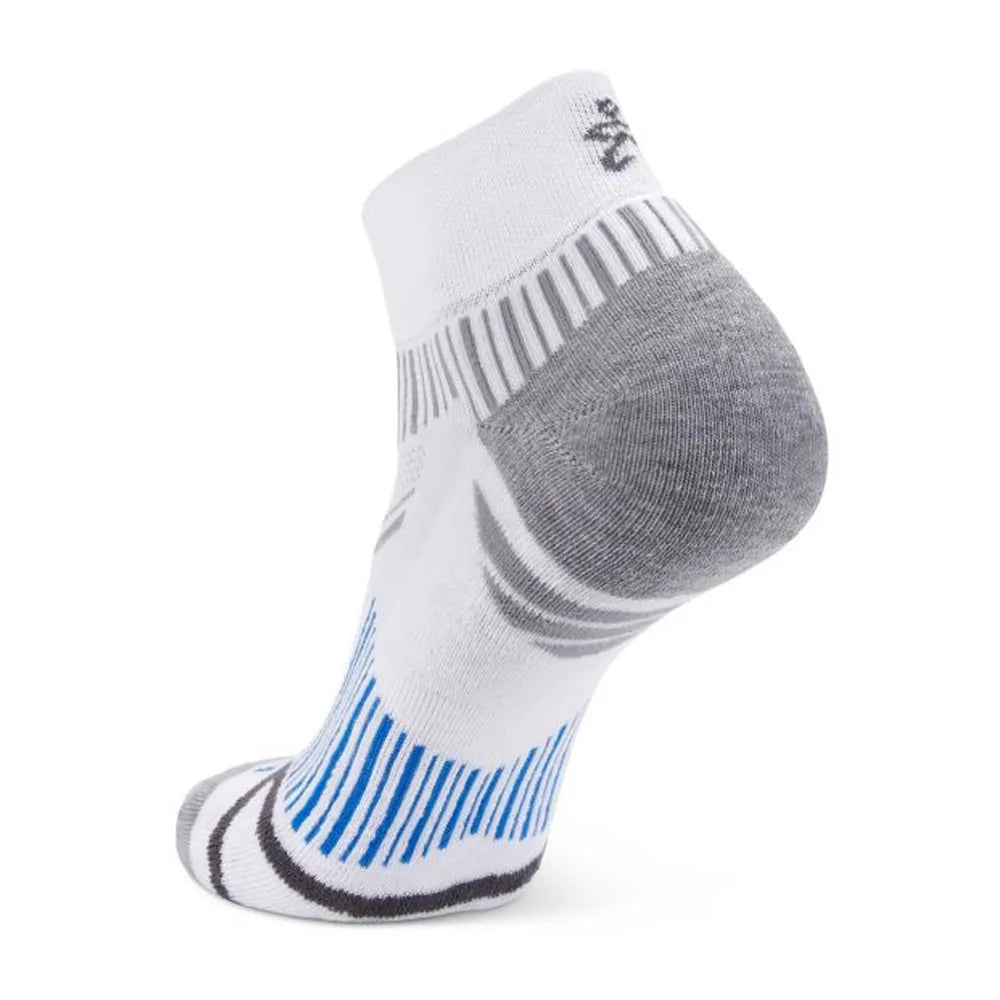 Enduro Quarter Sock - White