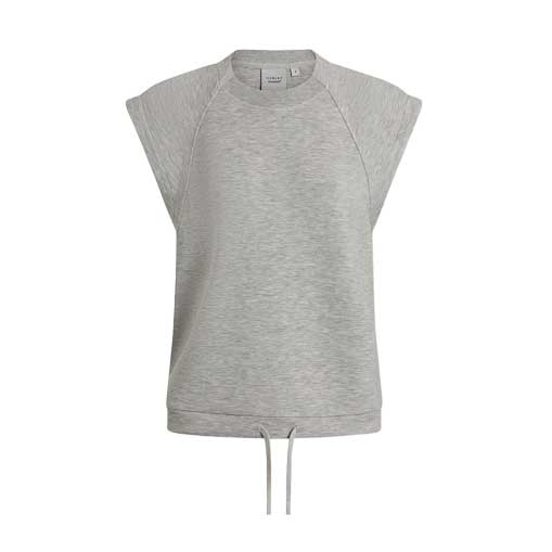 Women's Salome Raglan Tee - Light Grey Marl