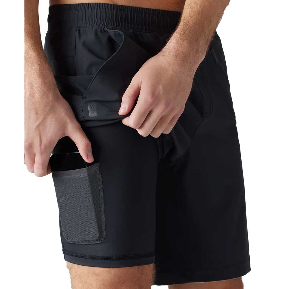Men's Pursuit Short 9" Unlined - Black