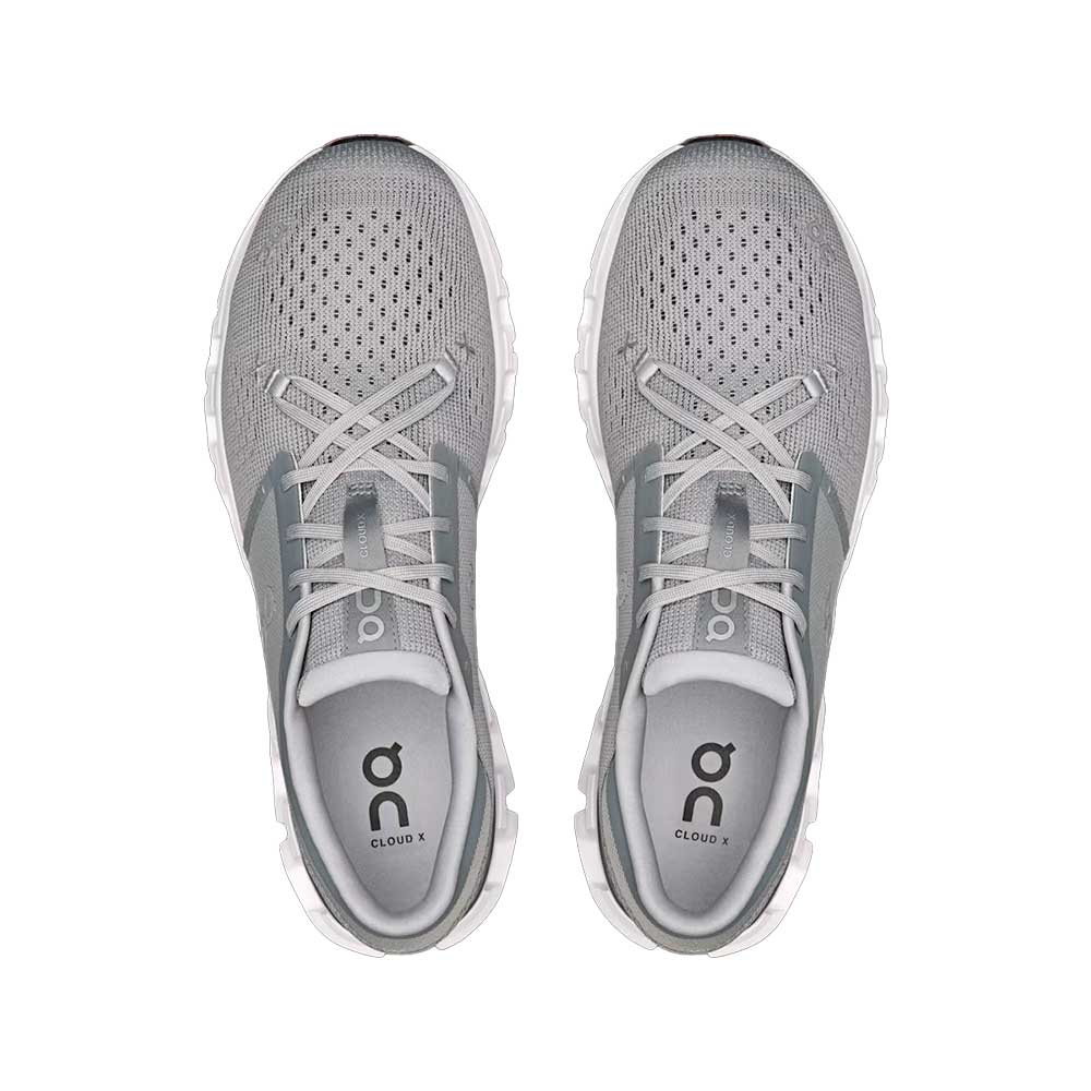 Men's Cloud X 4 Running Shoe - Alloy/Ivory - Regular (D)
