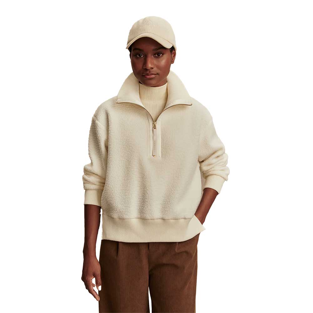 Women's Roselle 1/2 Zip Fleece - Egret