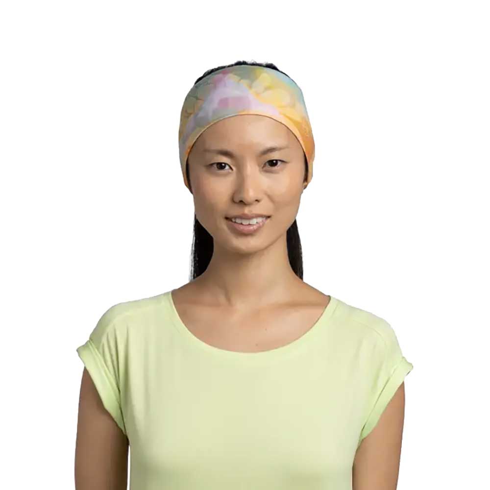 CoolNet UV Wide Headband - Esmerald Seagrove Green