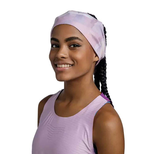 CoolNet UV Wide Headband - Shane Orchid