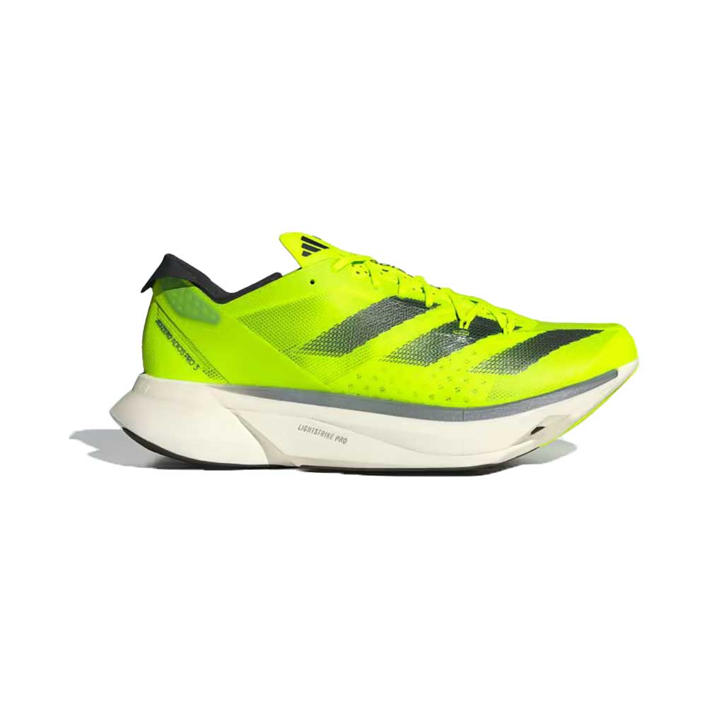 Men's Adizero Adios Pro 3 Running Shoe - lucid lemon / core black / ft –  Gazelle Sports